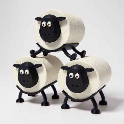 The Trio Sheep | Toilet Roll Holder